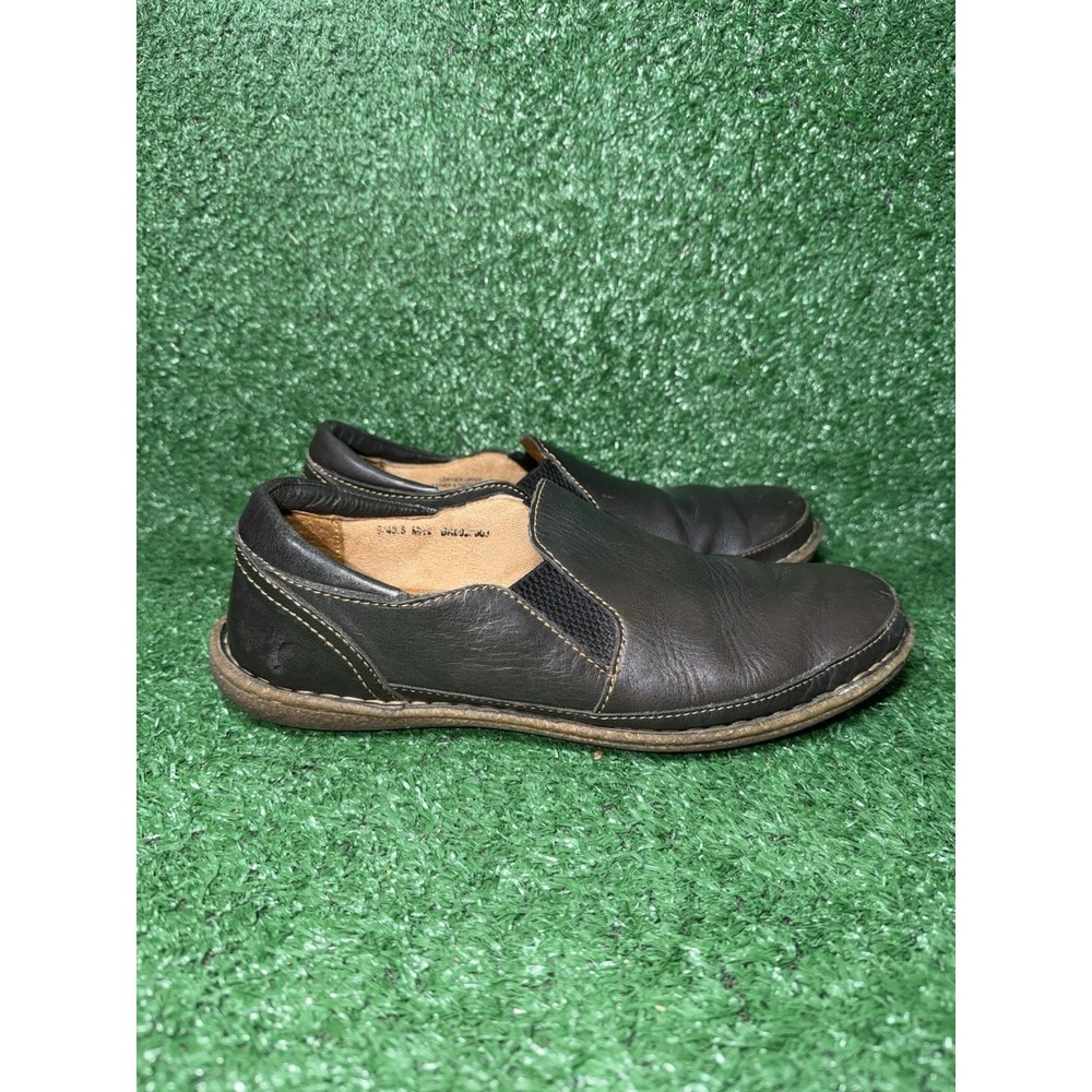 Born Shoes Women Size 9 Mayflower 2 Black Leather Slip On Sneaker Comfort Casual